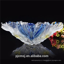 2015 дешевые прекрасный синий кристалл фрукты для украшения свадебного подарка